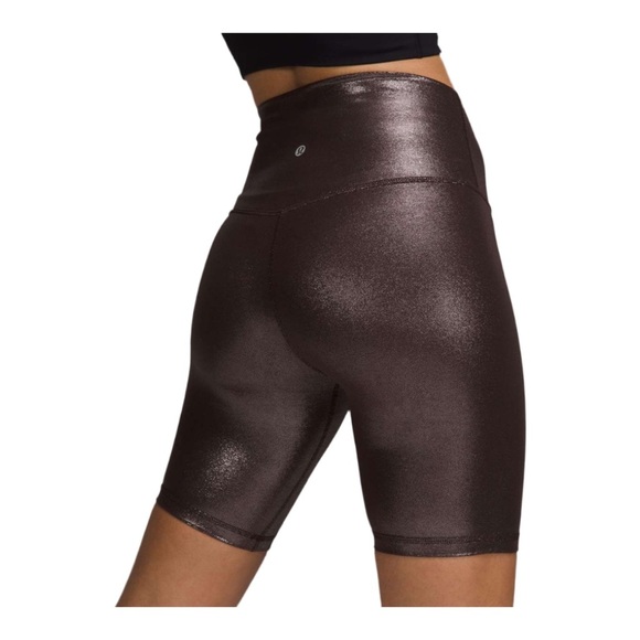 lululemon athletica Pants - Lululemon Align High-Rise Shine Shorts EUC Size 6